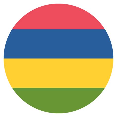 Flag Of Mauritius | ID#: 2408 | Emoji.co.uk