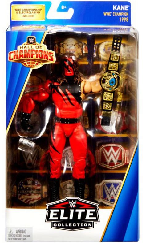 WWE Wrestling Elite Hall of Champions Kane Exclusive 6 Action Figure ...