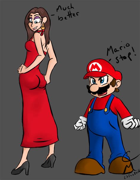 Mario and Pauline Body Swap by CM-The-Artist on DeviantArt