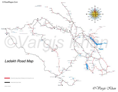 District Map Of Ladakh