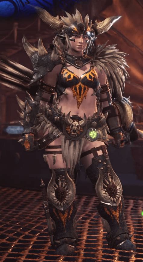 I always thought the Nergigante armor looked cool on my male character ...