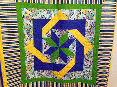 Blue-Yellow-Green Quilt - Quiltingboard Forums