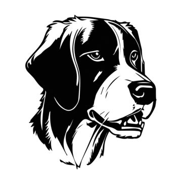 Dog Logo Vector Illustration To Generative Ai, Dog Logo, Dog Vector, Dog Icon PNG and Vector ...