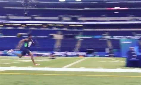 Jonathan Jones Runs A Ridiculous 4.28 40-Yard Dash At The Combine - Daily Snark