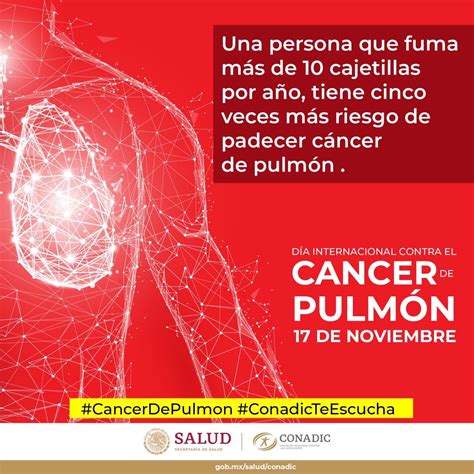 Tabaquismo y cáncer de pulmón | Comisión Nacional contra las Adicciones ...