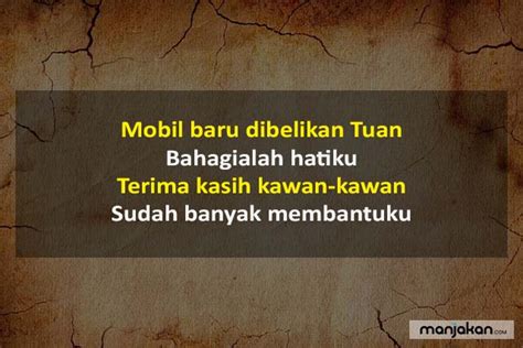 25+ Contoh Pantun Terima Kasih dan Maknanya Terbaik Terbaru