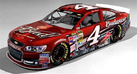 2014 Kevin Harvick - Budweiser ~ DEAFNASCAR.COM | Nascar diecast, Nascar race cars, Nascar racing