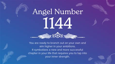 Angel Number 1144 Meaning & Symbolism - Astrology Season