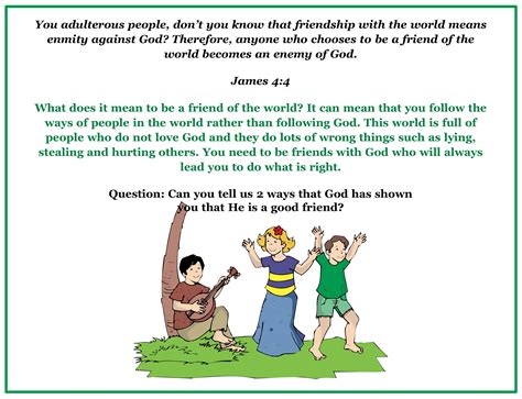 Bible Verses About Friendship for Elementary Kids