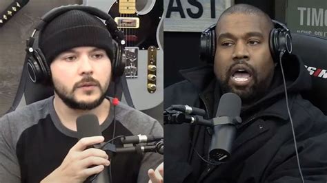 Kanye West abruptly leaves Tim Pool podcast while discussing ...