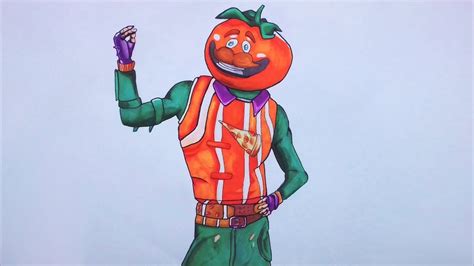 How To Draw Tomatohead Fortnite Art Tutorial Cartooning 4 Kids | Images and Photos finder