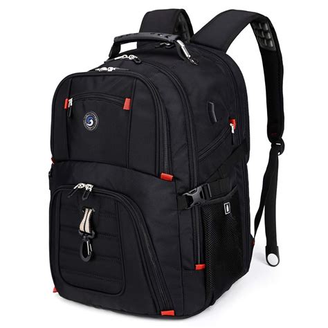 Extra Large 50L Travel Laptop Backpack with USB Charging Port Fit 17 ...