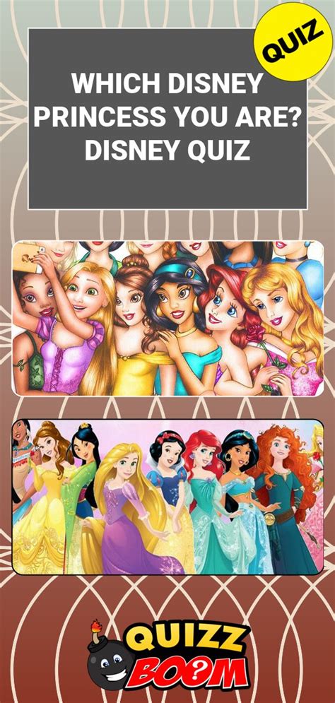 Which Disney Princess Am I? Quiz in 2021 | Disney princess quiz, Princess quiz, Disney character ...