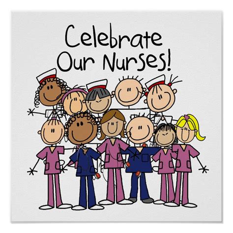 Celebrate our nurses poster custom posters design your own wall art create personalized prints ...