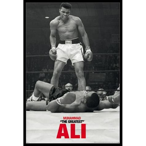 Muhammad Ali - Liston - First Round Poster Poster Print - Walmart.com - Walmart.com