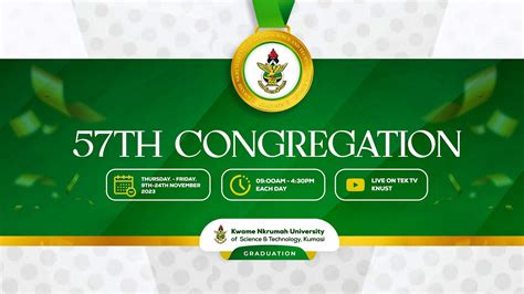 KNUST 57th CONGREGATION CEREMONY - COLLEGE OF ART AND BUILT ENVIRONMENT ...