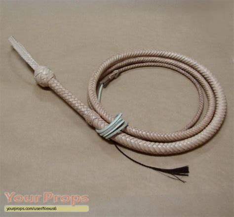 Indiana Jones And The Raiders Of The Lost Ark Indiana Jones' Bullwhip replica movie prop