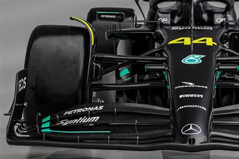 The Mercedes W14 changes overshadowed by its livery switch