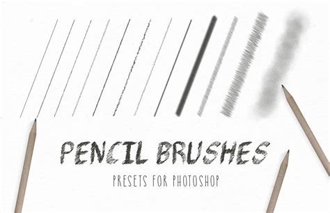 Free Pencil Brushes for Photoshop — Medialoot