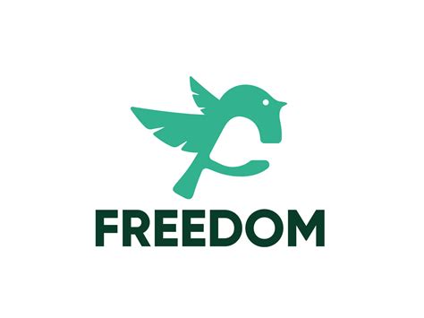 Freedom Logo Design by GraphicFocus on Dribbble