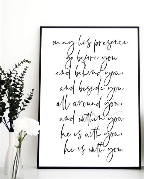 The Blessing Elevation Worship Lyrics Art Print, Elevation Worship ...