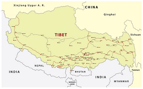 Tibet - WorldAtlas