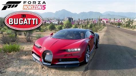 Bugatti Chiron - Forza Horizon 5 Gameplay | Races, Off-Road, Non-Stop ...