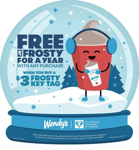 This $3 Wendy's Keychain Scores You Free Jr. Frostys For A Year