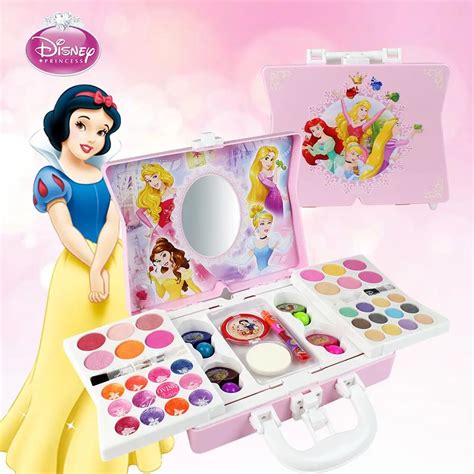 DISNEY Princess Movable Make Up Set Toy Make Up Kits Cute Pretend Play Simulation Learning ...