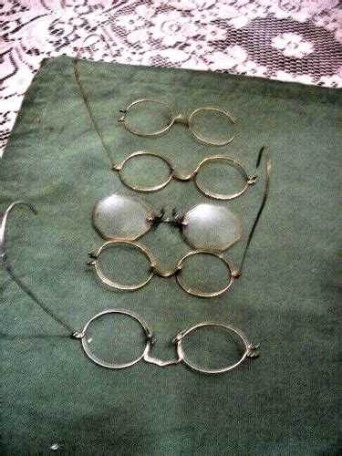 Five Vintage Wire Frame Glasses sold as scrap parts Maybe Gold?? | eBay