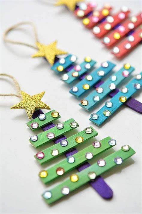 50+ Enjoyable and Simple Christmas Crafts to Make With Youngsters en 2020 | Manualidades ...