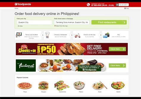 Food Delivery Online with Foodpanda