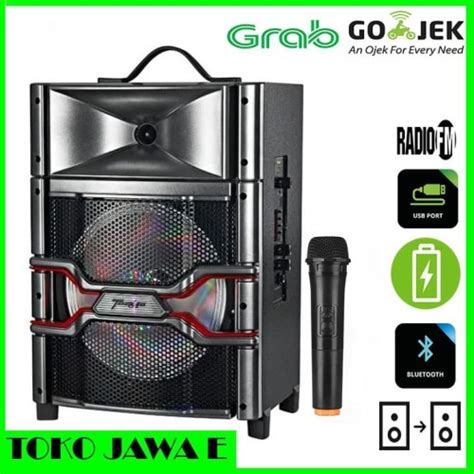 Promo GMC TECKYO 779C Speaker Portable/Pengeras Suara Portable BLUETOOTH USB Cicil 0% 3x ...