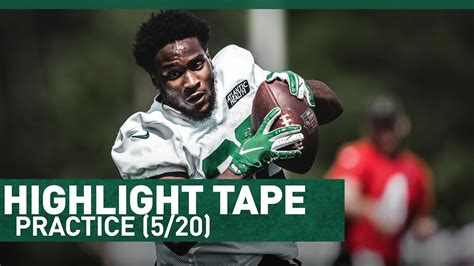 Highlight Tape From Practice (5/20) | The New York Jets | NFL - YouTube