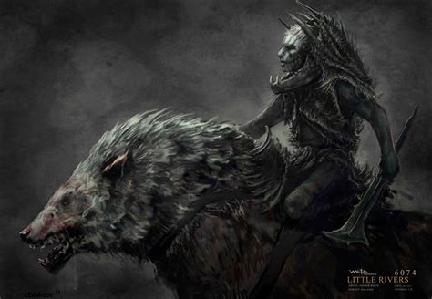 The Concept Art Library — The Hobbit- Orc Warg Riders (summary taken ...