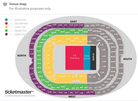 Here's the Twickenham Stadium seating plan ahead of Metallica tickets ...