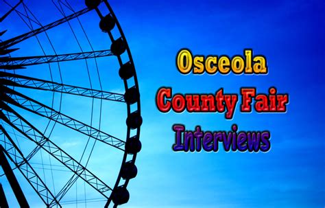 » KICD 2023 County Fair Tour: Osceola County Fair