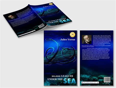 Kinjal Joshi - '20,000 Under the Sea' Book Cover Design