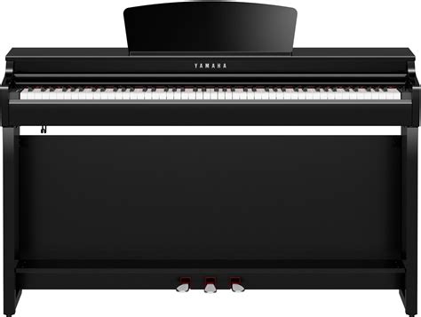 Yamaha CLP-725 -digitaalipiano, kiiltävä musta – Verkkokauppa.com