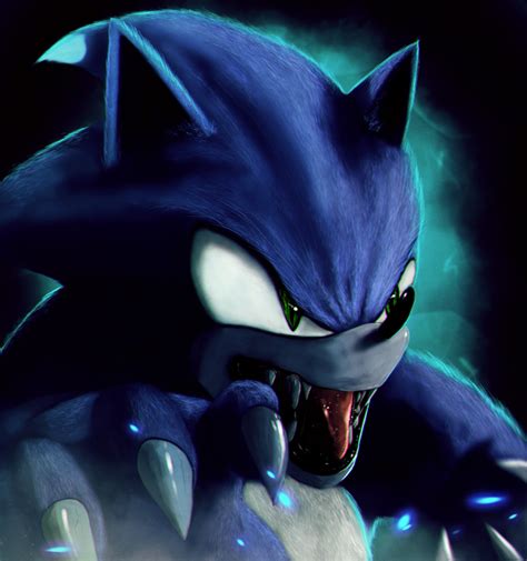 Sonic the werehog by Dragonborn91 on DeviantArt