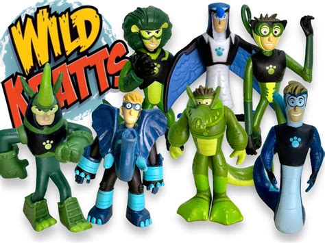 Wild Kratts Chris and Martin Kratts Activate Creature Powers Collector 3 Action Figure You Pick ...