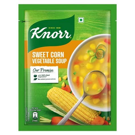 Knorr Sweet Corn Vegetable Soup, 12 Months at Rs 250/pack in Kanpur ...