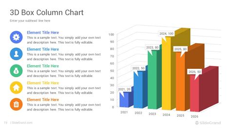 3D Charts PowerPoint Template Designs - SlideGrand