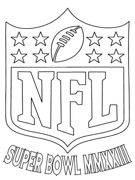 Super Bowl 2023 Trophy Coloring Page - Free Printable Coloring Pages for Kids
