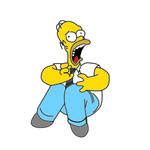 Homer Screaming by matt159 on DeviantArt