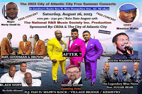 Free Summer Atlantic City All-Day Concert — The Jersey Sound