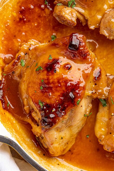 Baked Honey Mustard Chicken (3 ingredients!) - Dinner, then Dessert