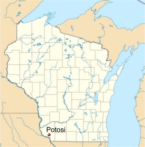 Wisconsin Facts | Notable Places | Potosi, Wisconsin