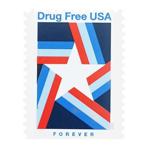 Drug Free USA Stamps - 2020 USPS Forever Stamps - Forever Stamp Store