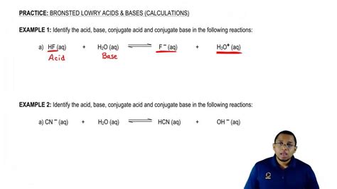 Bronsted Lowry Acid Base